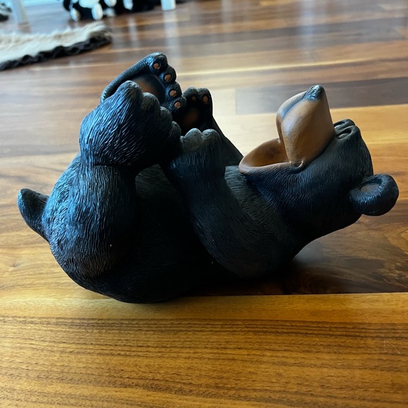 EUC Rivers Edge Products Whimsical Bear Wine Bottle Holder! - Picture 3 of 8